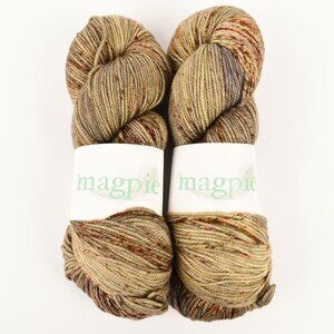 Magpie Fibers Swanky DK Yarn 2 Skeins Merino Cashmere Blend Fiber Society No 3
